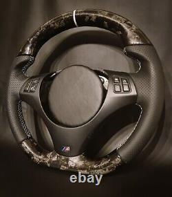 Forged Carbon Fiber Steering Wheel For BMW 3 Series E90 E91 E92 E93