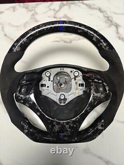 Forged Carbon Fiber Steering wheel+Cover For BMW 1/3Se E90 E91 E92 E93 M3 328i