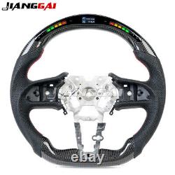 Forged Real Carbon Fiber LED Steering Wheel for Infiniti Q50 Q60 LED Performance