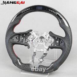 Forged Real Carbon Fiber LED Steering Wheel for Infiniti Q50 Q60 LED Performance