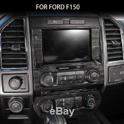 Full Cover Kit Interior Decor Trim for Ford F150 2015-2019 Center Console Panel