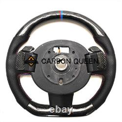 GENUINE CARBON FIBER Steering Wheel FOR BMW MINI Cooper R55 R56 R60 JCW