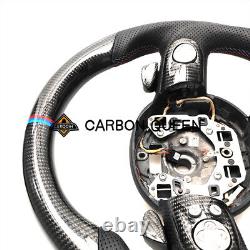 GENUINE CARBON FIBER Steering Wheel FOR BMW MINI Cooper R55 R56 R60 JCW