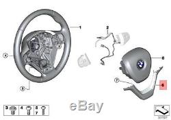 Genuine BMW F15 F16 SAC SUV Steering Wheel Cover OEM 32306868772