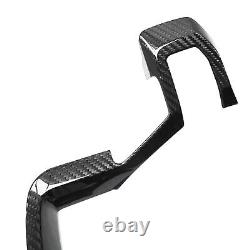 Genuine Carbon Fiber Steering Wheel Cover Panel Trim for Ford 2018-2020 F150
