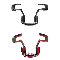 Genuine Carbon Fiber Steering Wheel Cover Panel Trim for Ford 2018-2020 F150