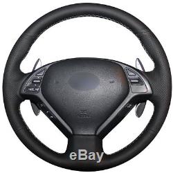 Genuine Leather Steering Wheel Cover for Infiniti G37/ Infiniti G35/ infiniti G