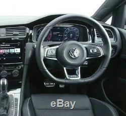 Genuine OEM VW Golf GTD MK7 steering wheel chrome trim. GTi, GTE, R Etc. 9A