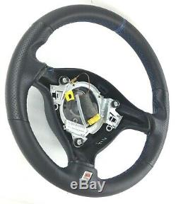 Genuine Seat Leon Cupra R 1M steering wheel retrimmed in nappa leather. 3D