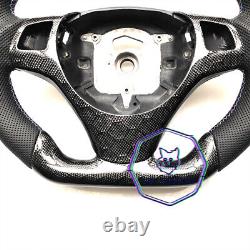 HONEYCOMB CARBON FIBER Steering Wheel FOR BMW E90E92E82E87m3 BLACK LEATHER
