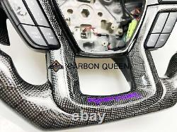 HONEYCOMB CARBON FIBER Steering Wheel FOR FORD F150 F250 F350 Raptor Withheated