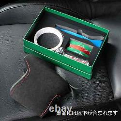 Hand Sewing Alcantara Car Steering Wheel Cover For Toyota RAV4 / COROLLA / AURIS
