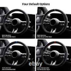 Hand Stitch Alcantara Steering Wheel Cover For Mercedes Benz C-Class W206 EClass