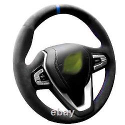 Hand Stitch Alcantara Steering Wheel Cover for BMW G20 G21 G30 G31 G32 X3 G01 X4