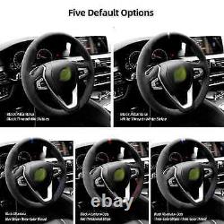 Hand Stitch Alcantara Steering Wheel Cover for BMW G20 G21 G30 G31 G32 X3 G01 X4