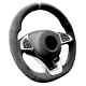 Hand Stitch Alcantara Steering Wheel Cover for Benz AMG A45 / W205 C43 C63S GLC