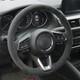 Hand Stitch Alcantara Steering Wheel Cover for Mazda 3 Axela Atenza CX-3 CX-5