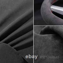 Hand sewn Alcantara Steering Wheel Cover For Land Rover Range Rover Evoque