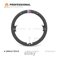 Hand-sewn Alcantara Steering Wheel Cover for BMW 3 Series E36 E36/5 E46 E46/5 X5