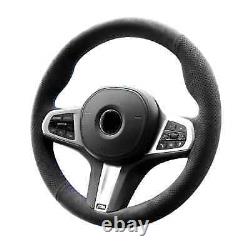 Hand sewn Alcantara Steering Wheel Cover for BMW G20 G21 G31 G32 G11-16 G01