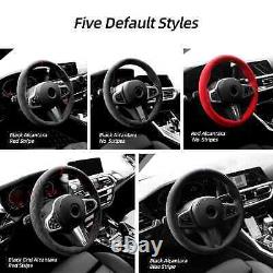 Hand sewn Alcantara Steering Wheel Cover for BMW G20 G21 G31 G32 G11-16 G01