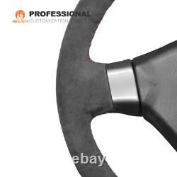 Hand-sewn Alcantara Steering Wheel Cover for Nissan 200SX S15 Silvia Skyline R34