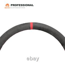 Hand-sewn Alcantara Steering Wheel Cover for Nissan 200SX S15 Silvia Skyline R34