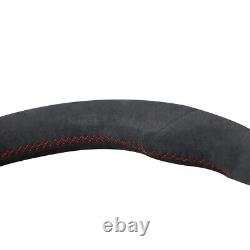 Hand-sewn Alcantara Steering Wheel Cover for VW Golf R GTI Jetta (GLI) Tiguan