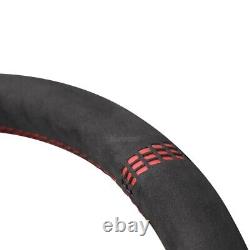 Hand-sewn Alcantara Steering Wheel Cover for Volkswagen VW Golf GTI 7 Golf R