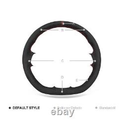 Hand-sewn Alcantara Steering Wheel Cover for Volkswagen VW Golf GTI 7 Golf R