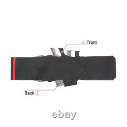 Hand-sewn Black Alcantara Steering Wheel Cover Wrap for Subaru WRX (STI) Levorg