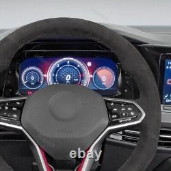 Hand-sewn Stitch Alcantara Steering Wheel Cover for Volkswagen VW Arteon R-Line