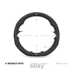 Hand-sewn Stitch Alcantara Steering Wheel Cover for Volkswagen VW Arteon R-Line