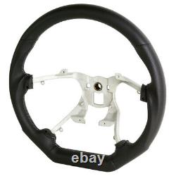 Handkraftd 07-13 Chevy Silverado Suburban Steering Wheel Black withGray Stitch