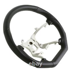 Handkraftd 07-13 Chevy Silverado Suburban Steering Wheel Black withGray Stitch