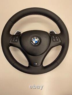 Heated Bmw M Sport E90 E92 Steering Wheel LCI Paddles E93 E88 E87 E84 E82 Oem