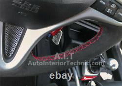 Honda 8th gen civic coupe si fd2 suede steering wheel wrap