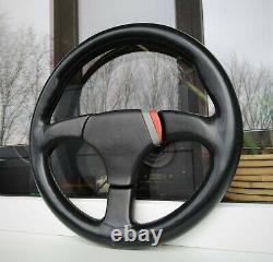 Honda Access ATIWE Leather Steering Wheel Civic CRX ED EE9 EG6 EG9 EK4 DC2 Rare