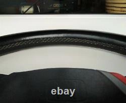 Honda Access ATIWE Leather Steering Wheel Civic CRX ED EE9 EG6 EG9 EK4 DC2 Rare