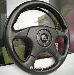 Honda Access MOMO F-1 Leather Steering Wheel Civic EE9 EG6 EG9 EK4 EK9 DC2 Rare