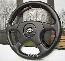 Honda Access MOMO F-1 Leather Steering Wheel Civic EE9 EG6 EG9 EK4 EK9 DC2 Rare