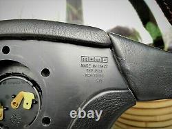 Honda Access MOMO F-1 Leather Steering Wheel Civic EE9 EG6 EG9 EK4 EK9 DC2 Rare
