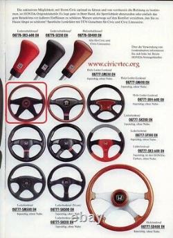 Honda Access MOMO F-1 Series Wooden Steering Wheel ITR BB4 CRX EE EG EK EJ Rare