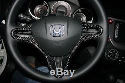Honda Fit Carbon Fiber steering wheel cover mugen J's racing 09-13