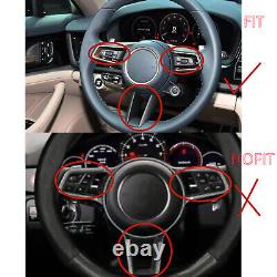 Inner Steering Wheel Cover Trim Frame For Porsche 911 992 Taycan J1 20-2023 1PCS