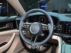 Inner Steering Wheel Cover Trim Frame For Porsche 911 992 Taycan J1 20-2023 1PCS