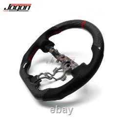 JOGON Real Carbon Car Steering Wheel For Nissan 370Z Coupe Roadster 2009-2021