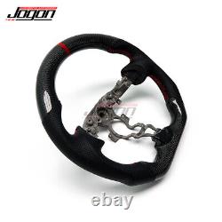 JOGON Real Carbon Car Steering Wheel For Nissan 370Z Coupe Roadster 2009-2021