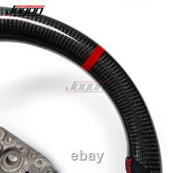 JOGON Real Carbon Car Steering Wheel For Nissan 370Z Coupe Roadster 2009-2021