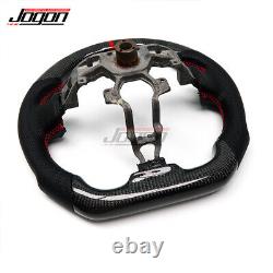 JOGON Real Carbon Car Steering Wheel For Nissan 370Z Coupe Roadster 2009-2021